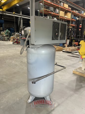 Ingersoll Rand #T30, Air Compressor, Vertical Receiver Tank, 7.5 HP, 3PH - Image 4