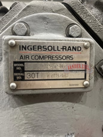 Ingersoll Rand #T30, Air Compressor, Vertical Receiver Tank, 7.5 HP, 3PH - Image 5