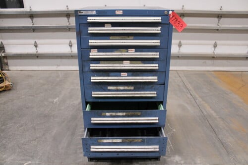 10 Drawer Vidmar Cabinet - Image 10