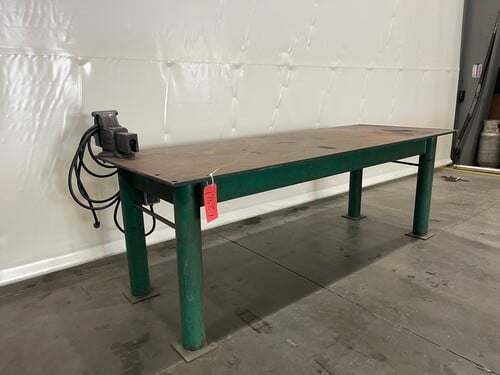 Hyd-Mech, Welding Table w/ Vise - Image 4