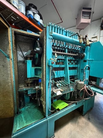 30 Ton, Waterbury-Farrel #1212-ICOP, eyelet & transfer press, 12 + 1 station, 3" stroke, Minster air cooled & - Image 9