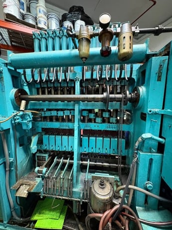 30 Ton, Waterbury-Farrel #1212-ICOP, eyelet & transfer press, 12 + 1 station, 3" stroke, Minster air cooled & - Image 10