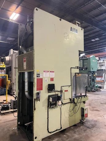 18" x .125" Coe Press Equipment #CPPS-PO-225, straightener, entry & exit pinch rolls, 7-roll straightener - Image 9