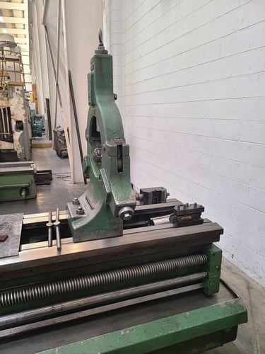 35" x 144" Monarch, Engine Lathe, 19.5" swing over cross slide, 18" 3-jaw chuck, 3-1/8" bore, D1-8 Camlock - Image 5