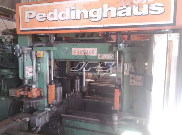 Peddinghaus #PCD-1100/C-ATC, Beam Drill/Saw Line, 32' x 2.6" x 0.063" saw band, 43.4" max. profile width, 18" - Image 1