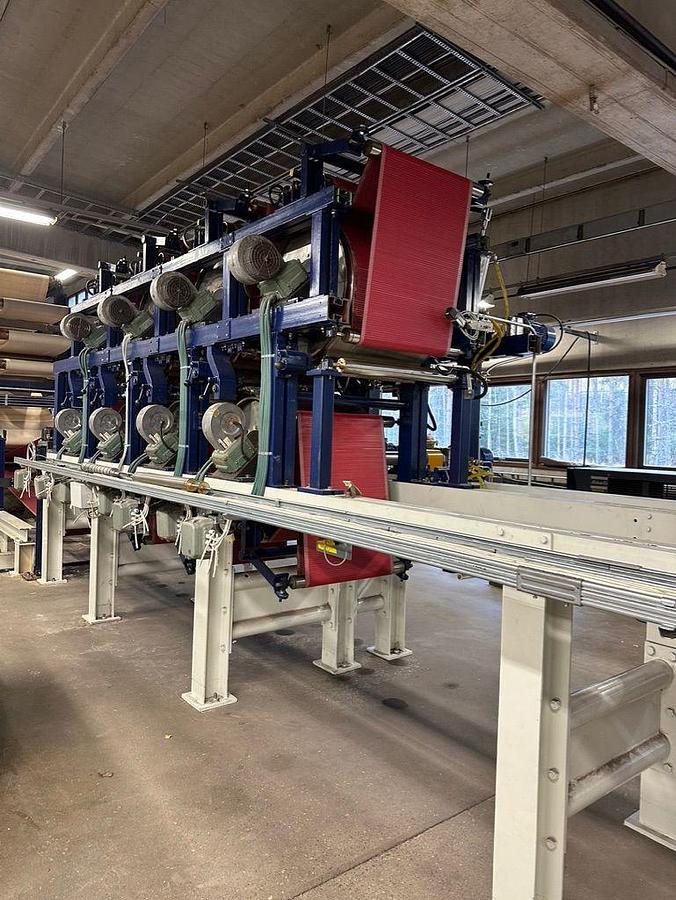 Pilot, Lab Paper Machine, 40-200 m/min, 17.7" machine width, 29.5" head box - Image 9