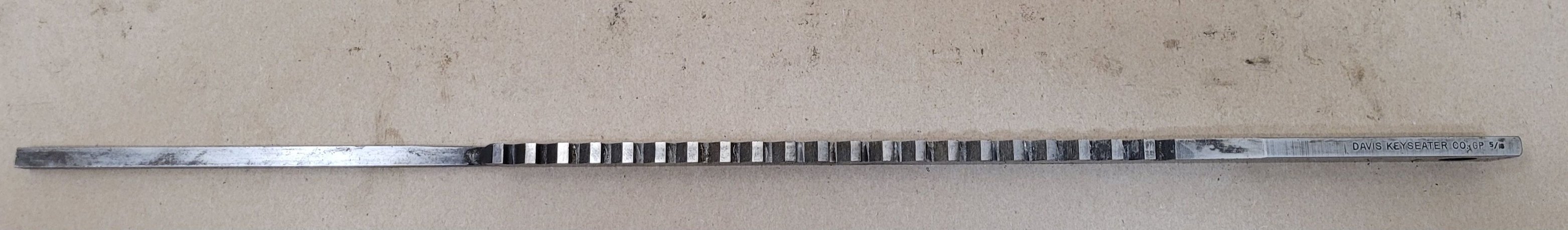 5/ 16" x 16" Davis, keyseater broach - Image 2