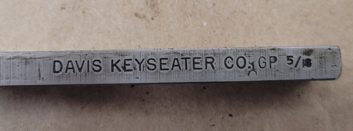 5/ 16" x 16" Davis, keyseater broach - Image 3