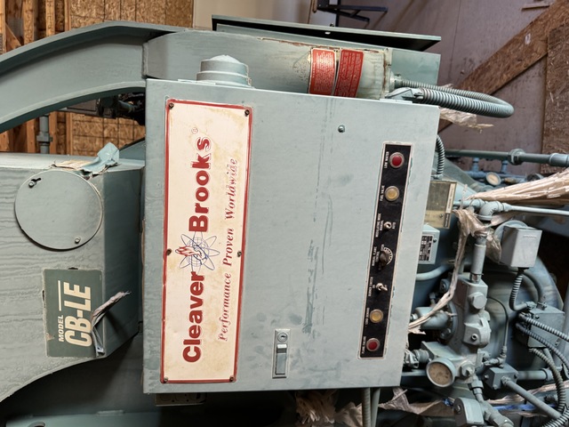 250 HP Cleaver-Brooks #CB200X250HP, CBLE Gas Boiler, unused since rebuilt - Image 7