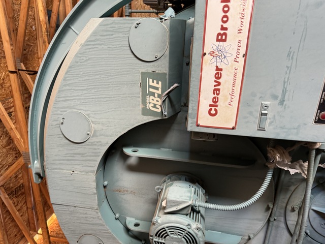 250 HP Cleaver-Brooks #CB200X250HP, CBLE Gas Boiler, unused since rebuilt - Image 8