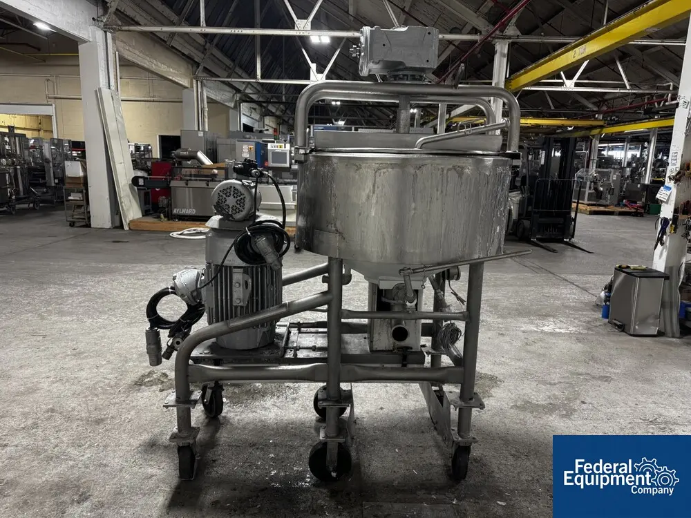 50 gallon Breddo #LORWWSS-SPC, Likwifier, Stainless Steel, 30 HP, 230/460 V., 150 psi jacket - Image 6