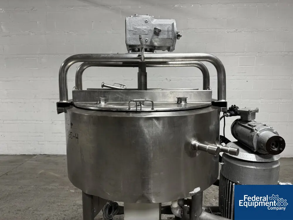 50 gallon Breddo #LORWWSS-SPC, Likwifier, Stainless Steel, 30 HP, 230/460 V., 150 psi jacket - Image 8
