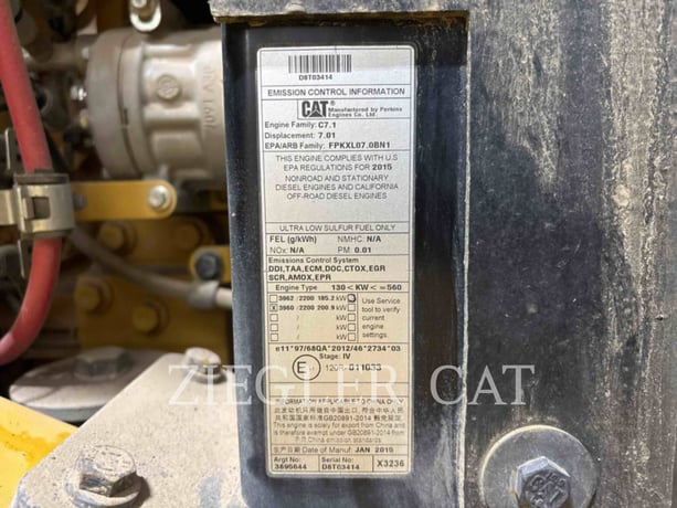Cat 950M, Wheel Loader, 4026 hours, S/N: EMB00623, 2015 - Image 8