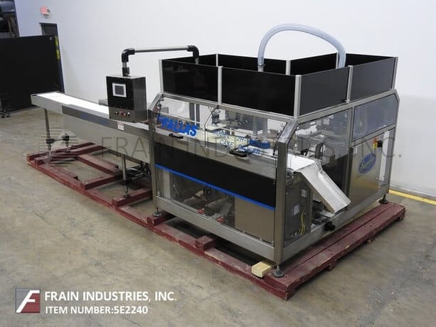 Fallas #JR-VAC-CE, automatic, top load, robotic, case erector/packer, up to 30 robotic cycles/minute or 14 - Image 1