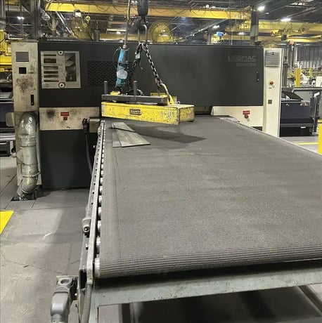 Lissmac #SBM-XL1500, deburrer, 2"-60" working width, 0.02"-4.7" material thickness, 66.5 HP, 13 FPM, 2019 - Image 2