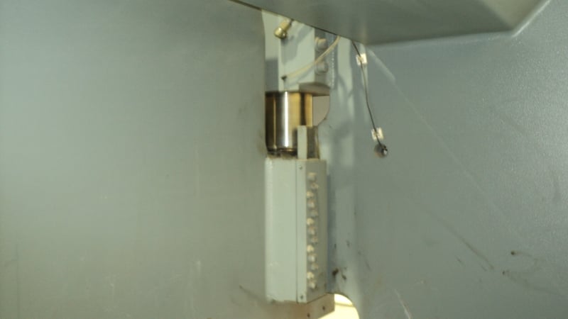 150 Ton, Haco #ERMS-36150, press brake, 12' overall, 123" between housing, 7" stroke, 2004 - Image 5