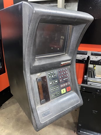 88 Ton, Amada #HFB-8025, CNC poress brake, 8.3'OA, 83" between housing, 7.8" stroke, 16.5" throat, 18.5" - Image 2
