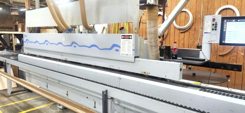 Homag #Optimat-KDF-440C, edgebander w/ pre-mill & corner rounding, 2018 - Image 1