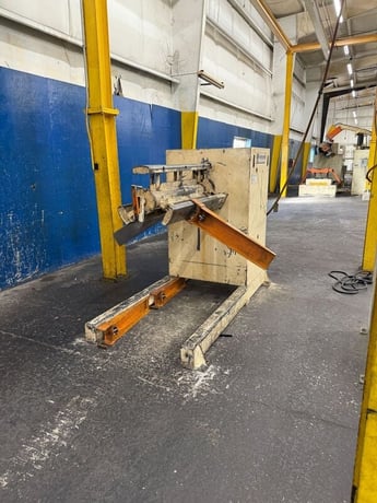 8000 lb. Feed-Lease #R-8M-36, coil reel, 36" width, 60" outside dimensions, 20"-24" ID - Image 2
