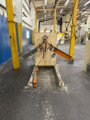 8000 lb. Feed-Lease #R-8M-36, coil reel, 36" width, 60" outside dimensions, 20"-24" ID - Image 3