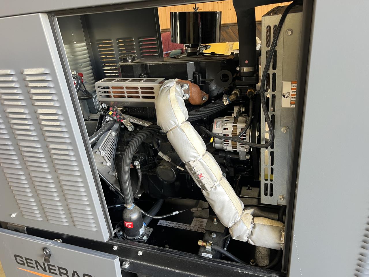 15 KW Generac #G0097440, Diesel Commercial Generator Set, Sound