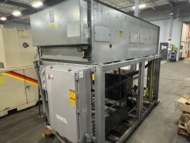 14.5 Ton, TempTek #OACS-15S-M1-1P, central water chiller, dual 3 HP process pump, 2011 - Image 5