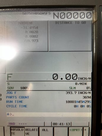 Toyoda #FA-1050, CNC horizontal machining center, Fanuc 31iA, 63" X, 55" Y, 45" Z, 6000 RPM, 120 automatic - Image 7