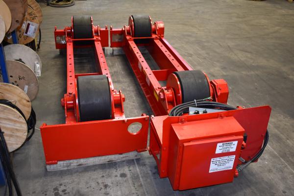 20 Ton, WeldWire #WWRD-20ST / WWRI-20ST, turning rolls, 40000 lb., hand pendant controller - Image 3