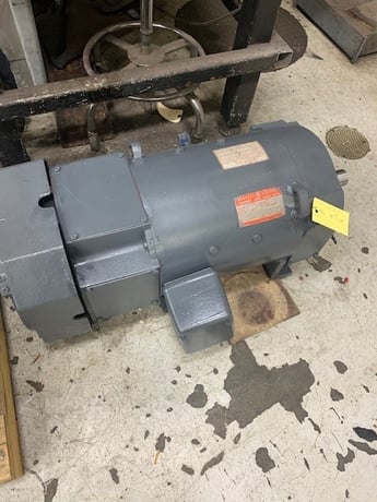 15 HP 1750/2300 RPM General Electric, Frame CD288AT, TEFC, 240 VA (2 available) - Image 2