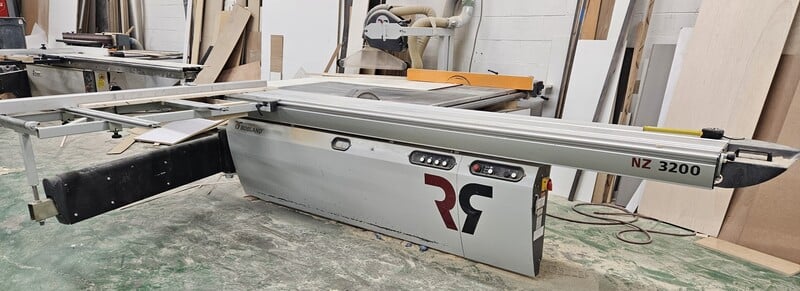Robland #NZ-3200, Sliding table Saw, 15-3/4" saw blade diameter, 10' sliding table length, 4.92" saw height - Image 1