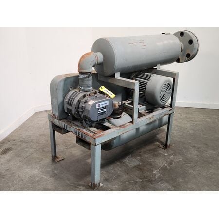 Gardner Denver #GAEMDRA-5MR, rotary lobe positive pressure blower, 15 HP - Image 2