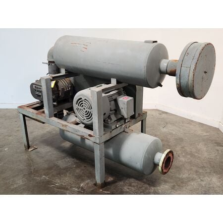Gardner Denver #GAEMDRA-5MR, rotary lobe positive pressure blower, 15 HP - Image 3