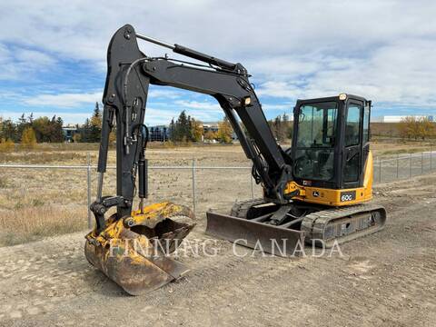 John Deere 60G, Crawler Excavator, 2104 hours, S/N: 1FF060GXEKJ291605, 2020 - Image 1