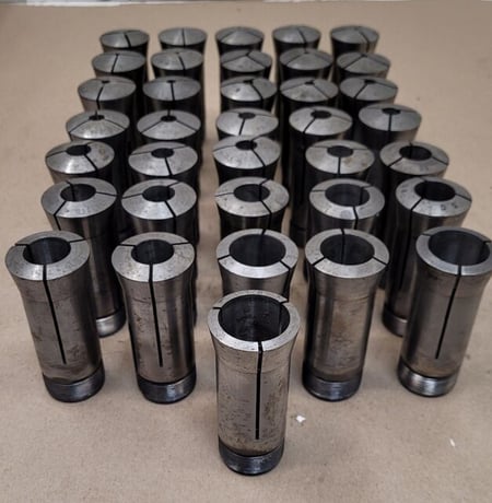 5" C Collets, various sizes, (36 available) - Image 1