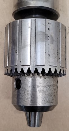 Accupro #65867830, drill chuck, 1/16"-5/8" capacity, key, #5MT - Image 3