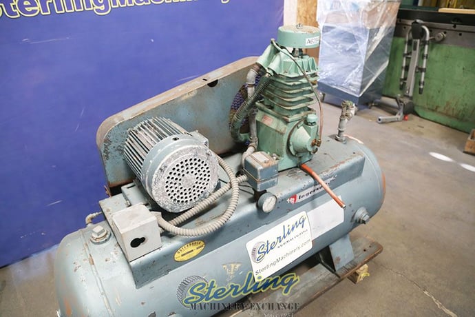 5 HP Speedaire #32492, air compressor, 220 V., 3-phase, 80 gallon horizontal tank - Image 2