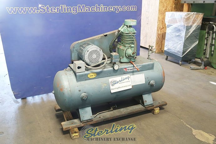 5 HP Speedaire #32492, air compressor, 220 V., 3-phase, 80 gallon horizontal tank - Image 4