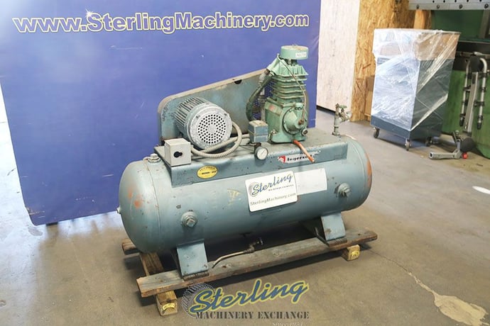 5 HP Speedaire #32492, air compressor, 220 V., 3-phase, 80 gallon horizontal tank - Image 7