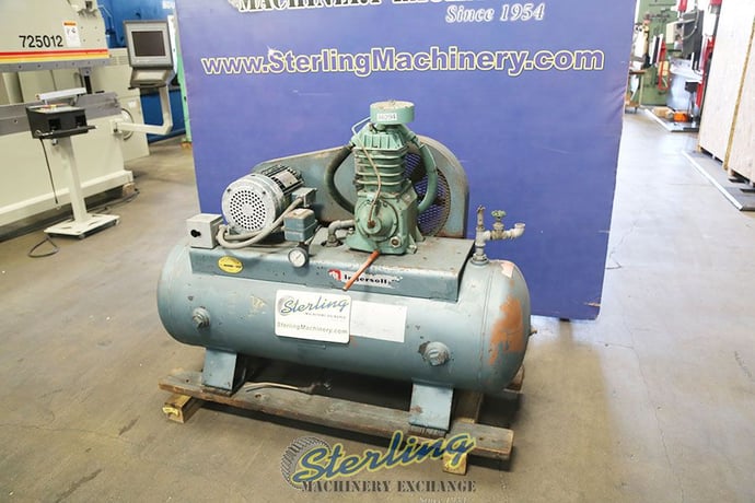 5 HP Speedaire #32492, air compressor, 220 V., 3-phase, 80 gallon horizontal tank - Image 9