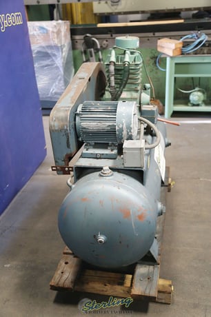 5 HP Speedaire #32492, air compressor, 220 V., 3-phase, 80 gallon horizontal tank - Image 10