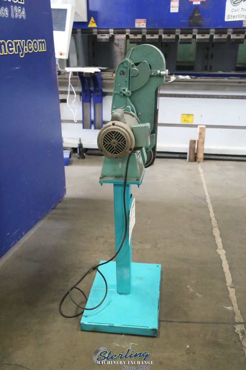 2.5" x 60" Burr King #960-250, belt sander, 1.5 HP, stand - Image 8