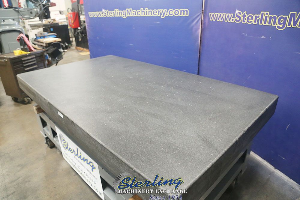 48" x 84" x 6" Mojave #Grade-A, surface grinder, 4 ledges, steel stand - Image 5