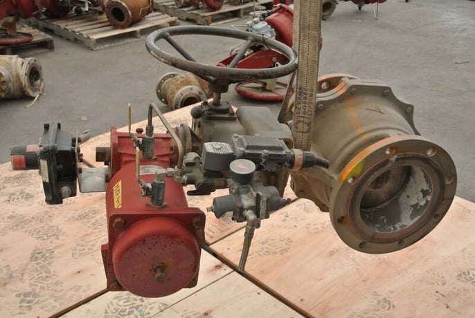8" Modentic, Class 150 Ball Valve w/ Actuator ILG/D 900 - Image 1