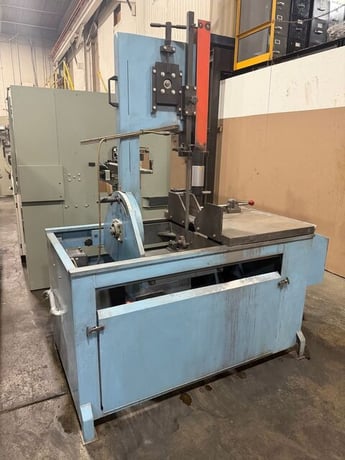14" x 20" Roll-In #TF1420, Vertical Tilt Frame Bandsaw, 1" x 155" x 0.035" blade, 70-400 FPM, 2 HP, 440 V. - Image 8