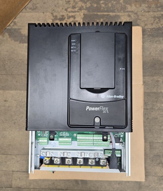 Allen-Bradley #20P41AD129RA0NNN, PowerFlex DC Drive, 129 Amp. 480 VAC, 3Ph, 75 HP, IP20, AS IS - Image 2
