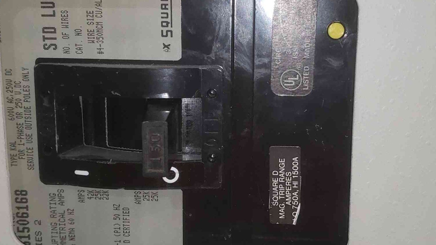 100 KVA United Power #PDM3-F2-100-426, PDU, 480V x 208V, w/ breakers - Image 10