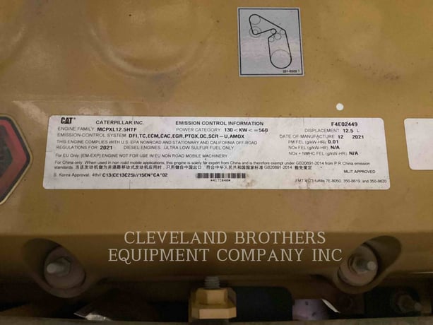 Caterpillar 349, Crawler Excavator, 3999 hours, S/N: RYG20576, 2022 - Image 8
