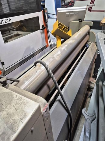 5' x 10 gauge Baileigh #PR-510, initial pinch 3-roll plate bending roll, 4.75" roll diameter, 2 HP, 2015 - Image 2