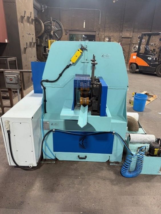 4.72" x 78.74" Brusa & Garboli #LT130, planetary orbital abrasive belt grinding & polishing machine with wet - Image 1