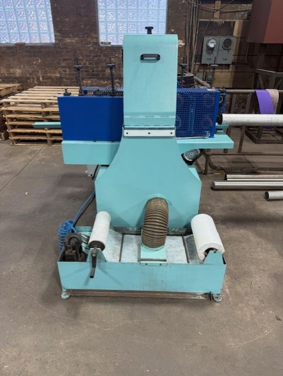 4.72" x 78.74" Brusa & Garboli #LT130, planetary orbital abrasive belt grinding & polishing machine with wet - Image 3